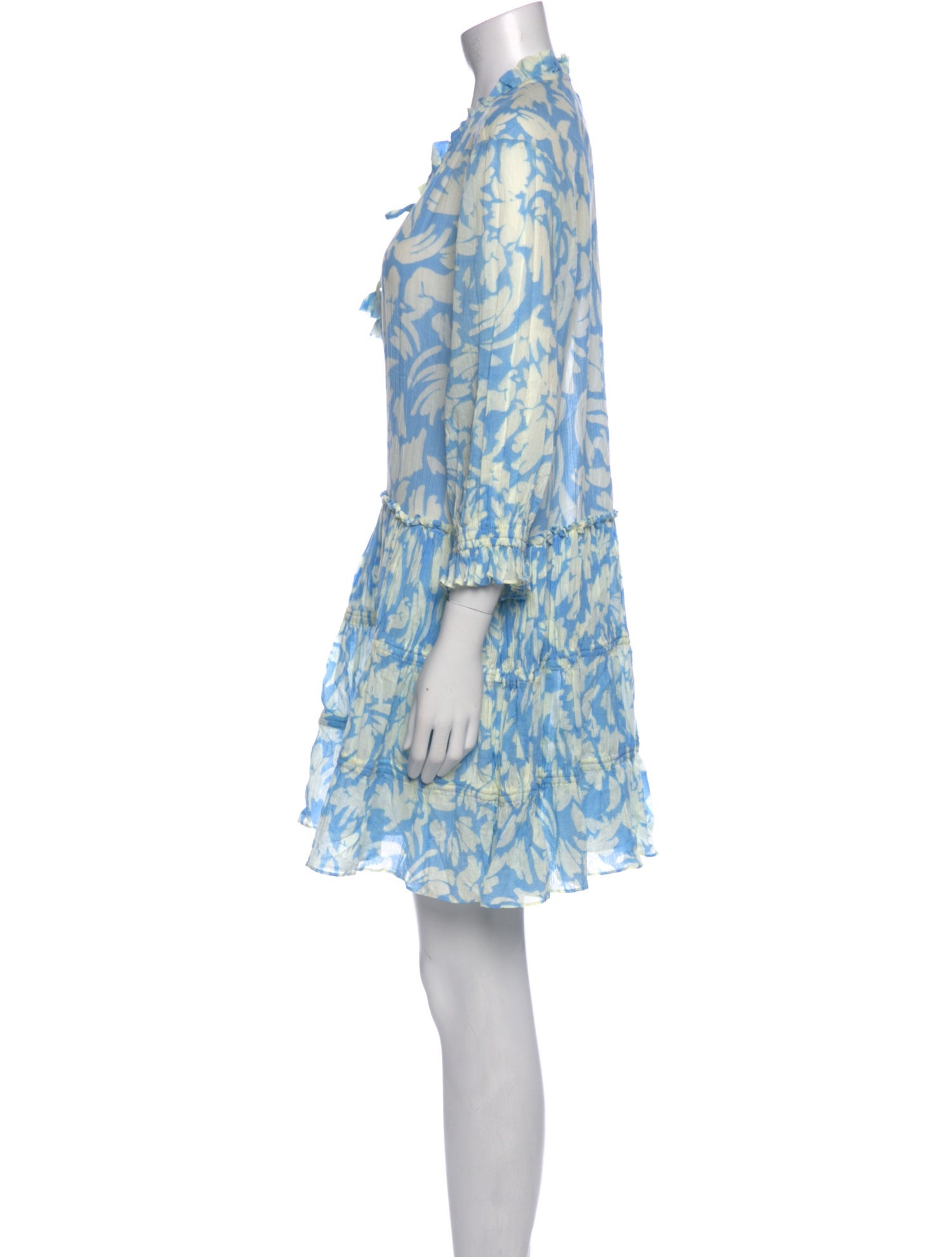 MISA Los Angeles Printed Mini Dress