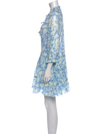 MISA Los Angeles Printed Mini Dress