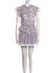 MISA Los Angeles Printed Mini Dress