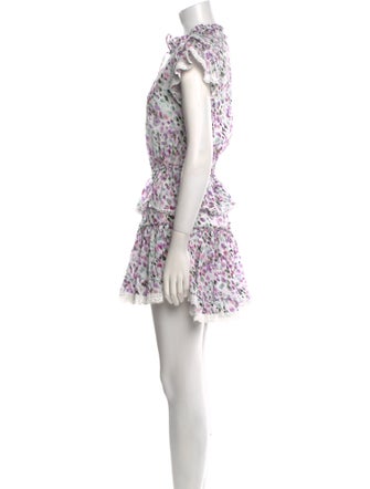 MISA Los Angeles Printed Mini Dress