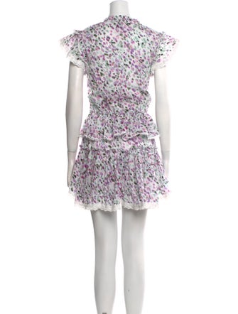MISA Los Angeles Printed Mini Dress