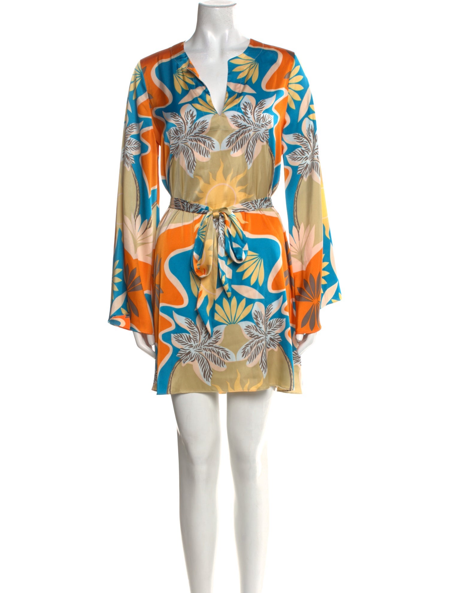 MISA Los Angeles Printed Mini Dress