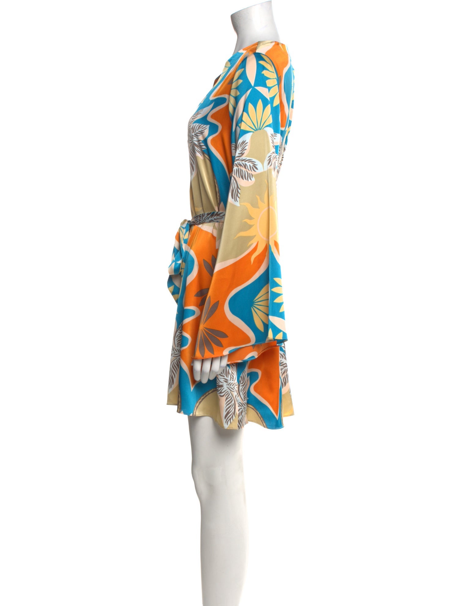 MISA Los Angeles Printed Mini Dress