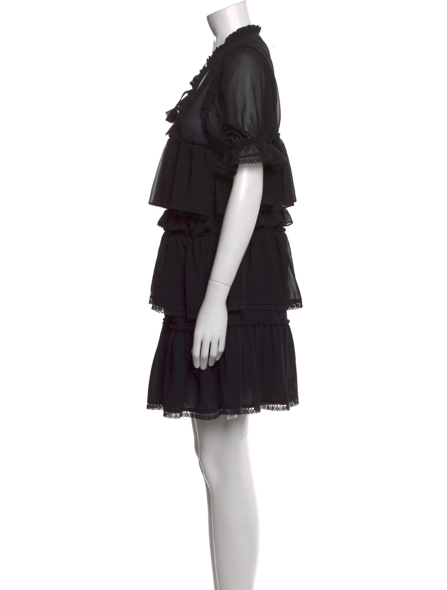 MISA Los Angeles Scoop Neck Mini Dress w/ Tags