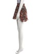 MISA Los Angeles Floral Print Mini Skirt