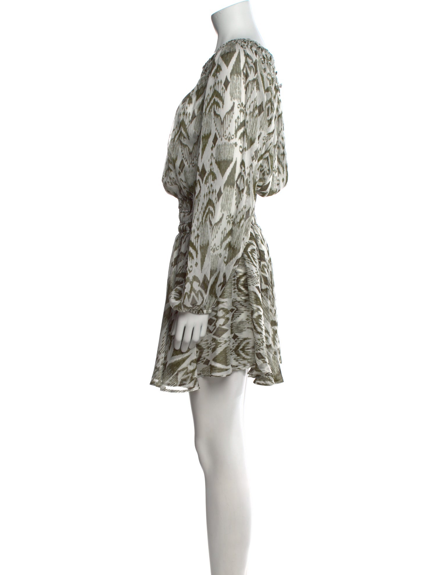 MISA Los Angeles Printed Mini Dress