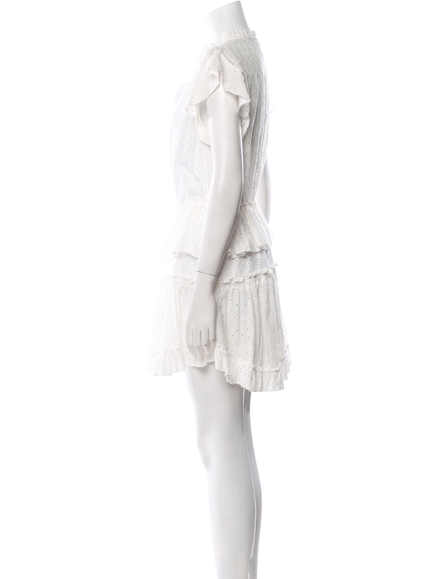 MISA Los Angeles V-Neck Mini Dress