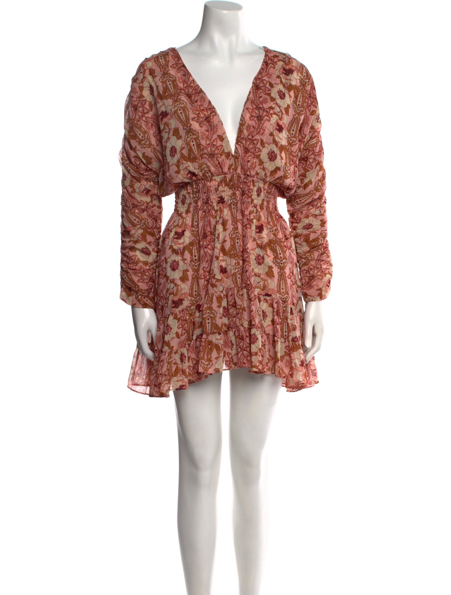 MISA Los Angeles Printed Mini Dress