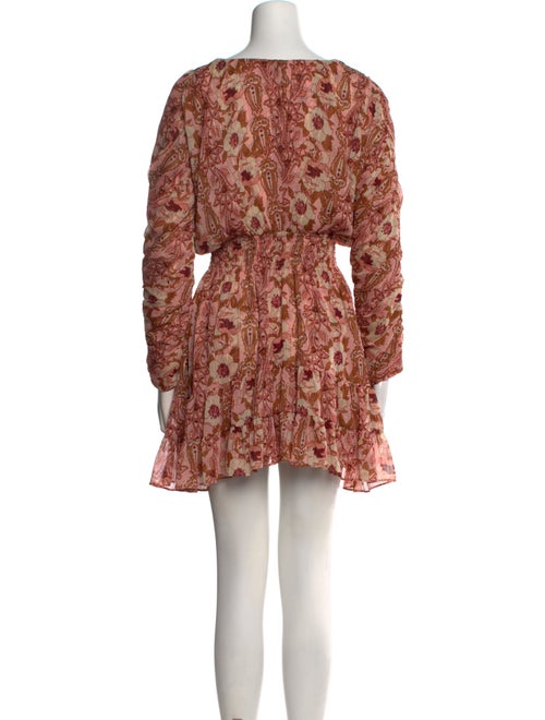 MISA Los Angeles Printed Mini Dress