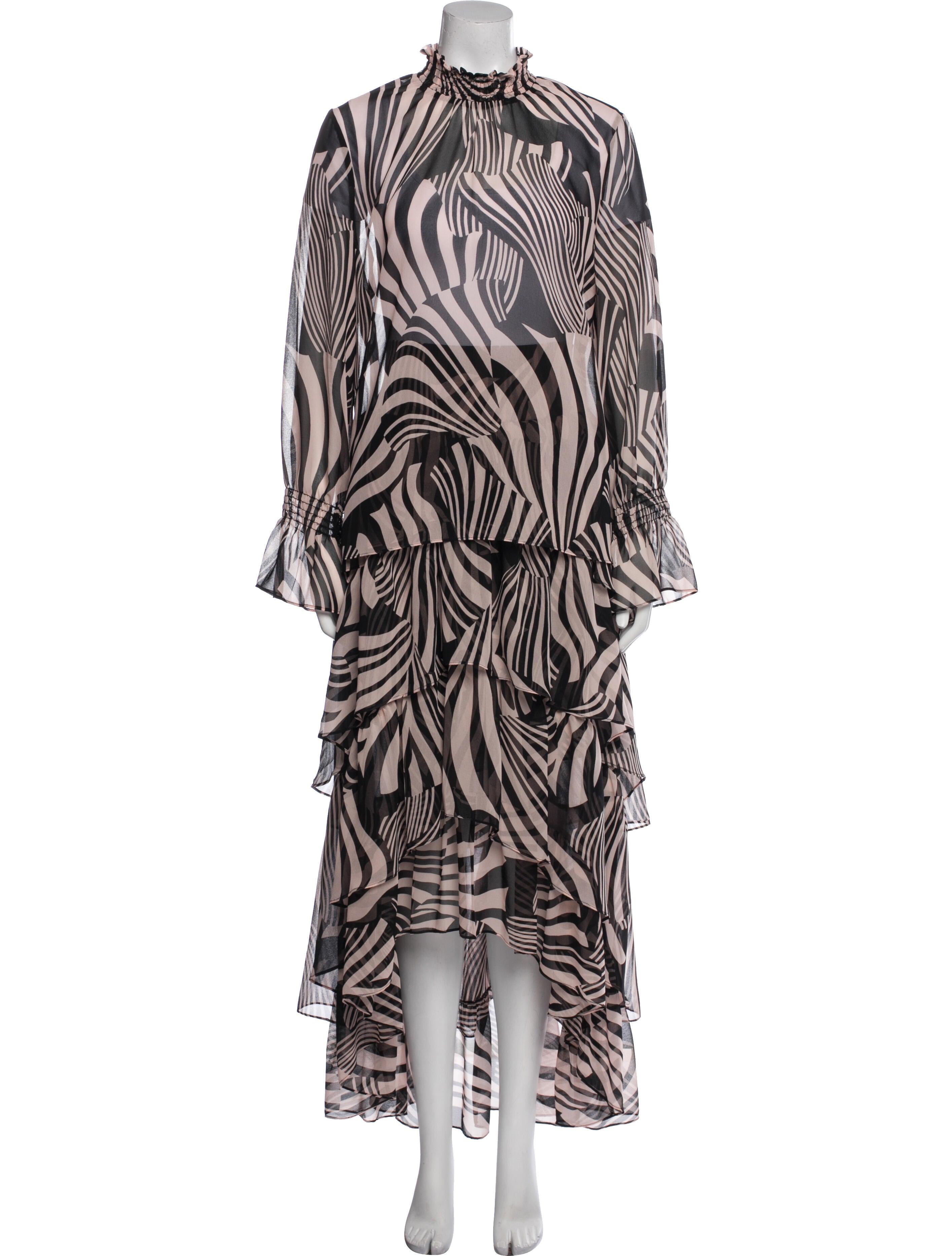 MISA Los Angeles Animal Print Skirt Set w/ Tags