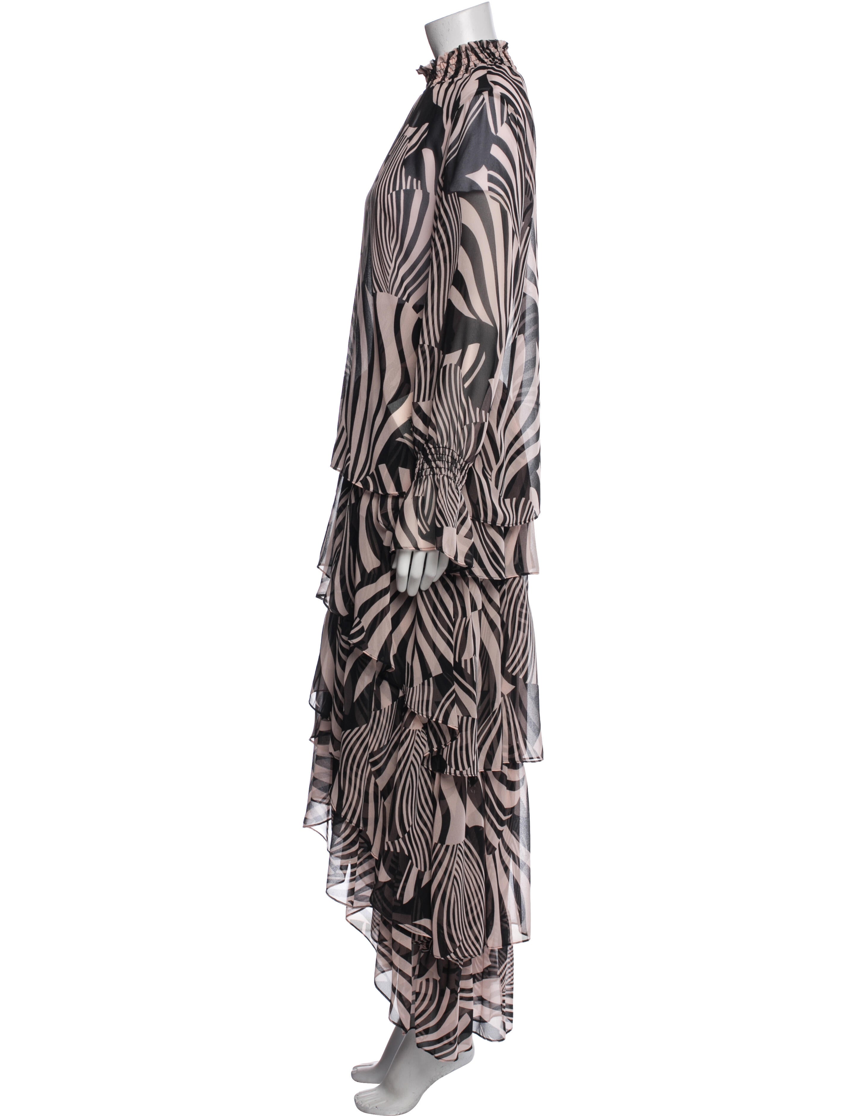 MISA Los Angeles Animal Print Skirt Set w/ Tags