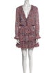 MISA Los Angeles Printed Mini Dress
