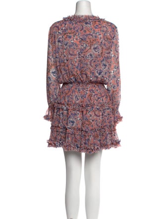 MISA Los Angeles Printed Mini Dress