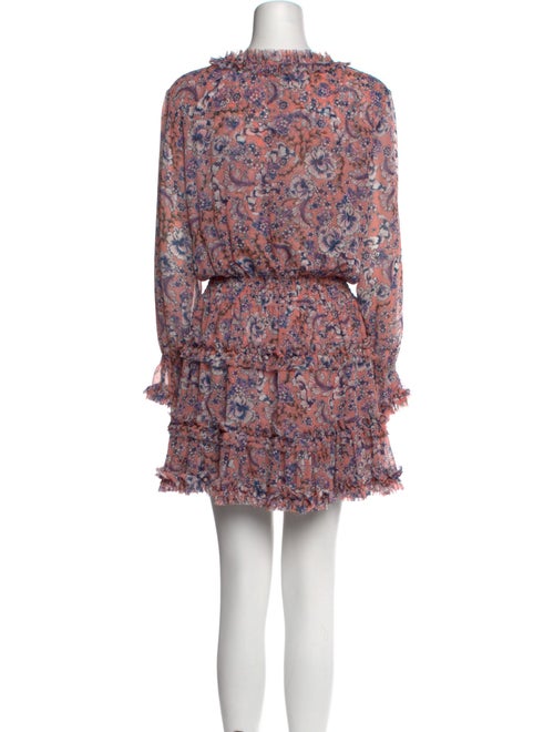 MISA Los Angeles Printed Mini Dress