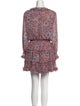 MISA Los Angeles Printed Mini Dress