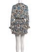 MISA Los Angeles Floral Print Mini Dress