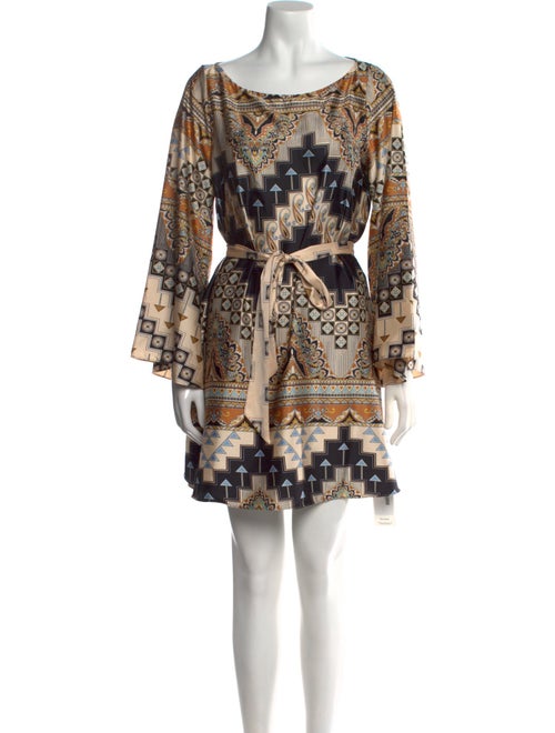 MISA Los Angeles Printed Mini Dress