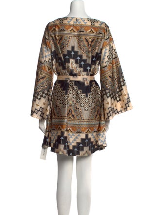 MISA Los Angeles Printed Mini Dress