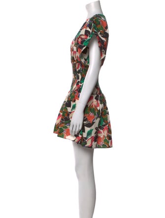 MISA Los Angeles Printed Mini Dress