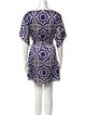 MISA Los Angeles Printed Mini Dress