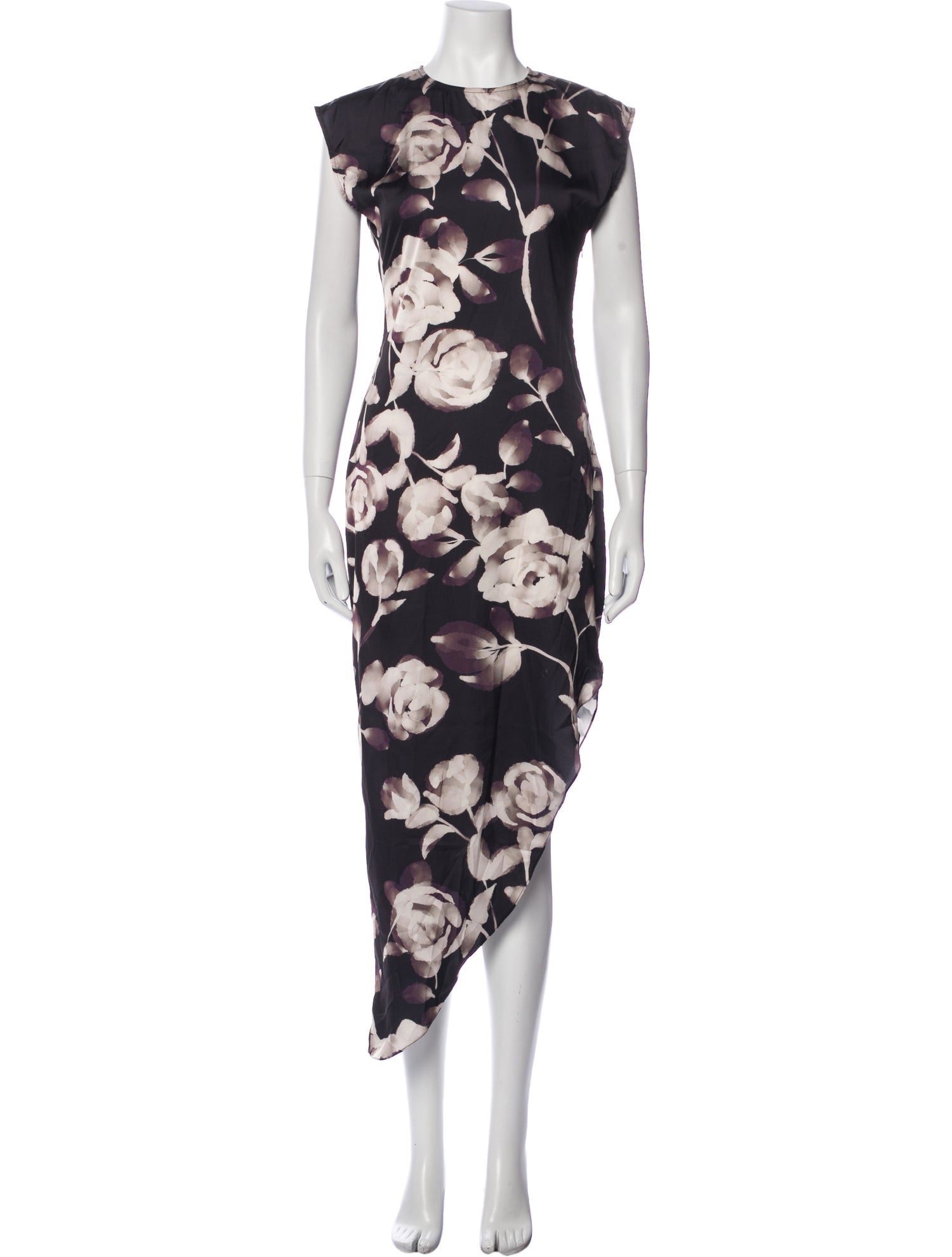 MISA Los Angeles Floral Print Long Dress w/ Tags