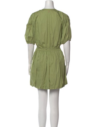 MISA Los Angeles V-Neck Mini Dress