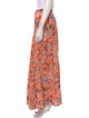 MISA Los Angeles Floral Print Long Skirt