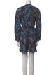 MISA Los Angeles Printed Mini Dress