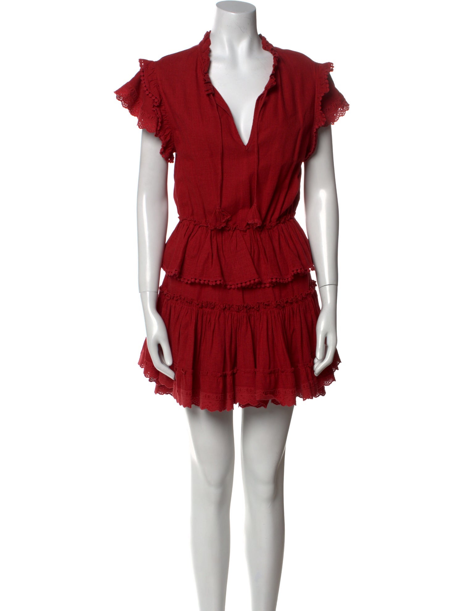 MISA Los Angeles V-Neck Mini Dress w/ Tags