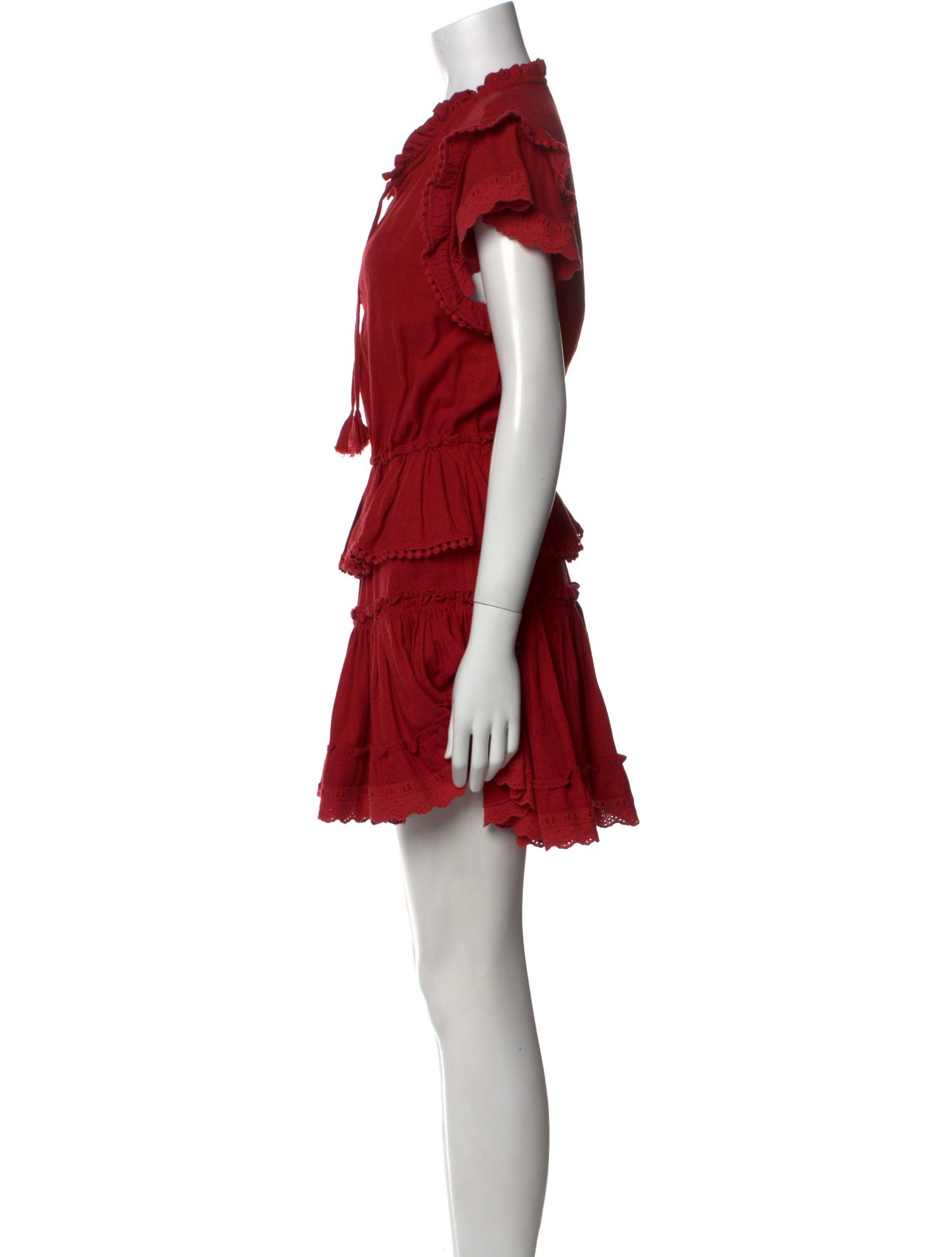 MISA Los Angeles V-Neck Mini Dress w/ Tags