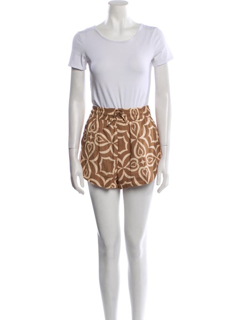 MISA Los Angeles Printed Keyhole Accent Short Set