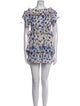 MISA Los Angeles Floral Print Mini Dress