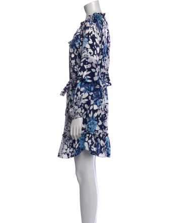 MISA Los Angeles Floral Print Mini Dress