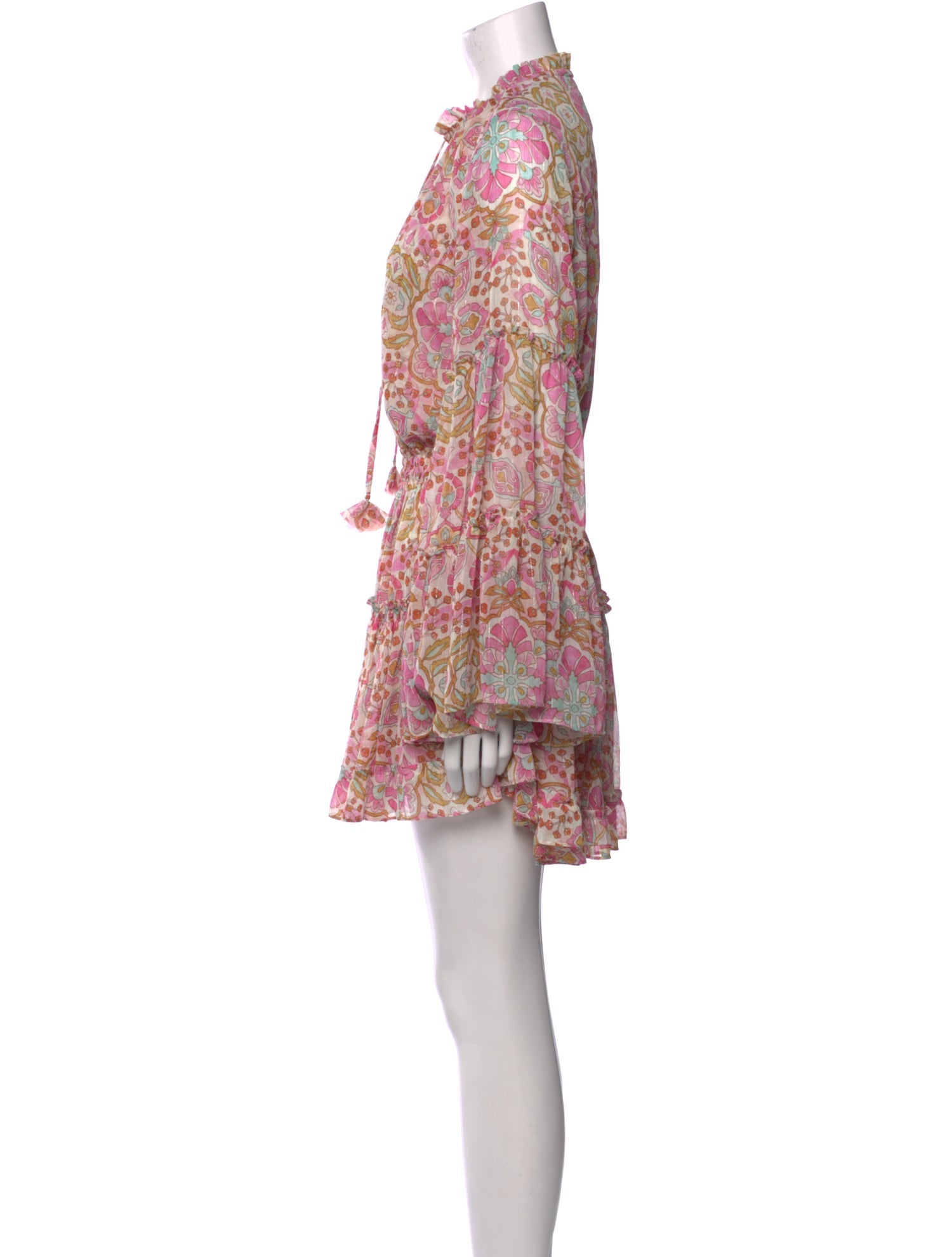 MISA Los Angeles Printed Mini Dress