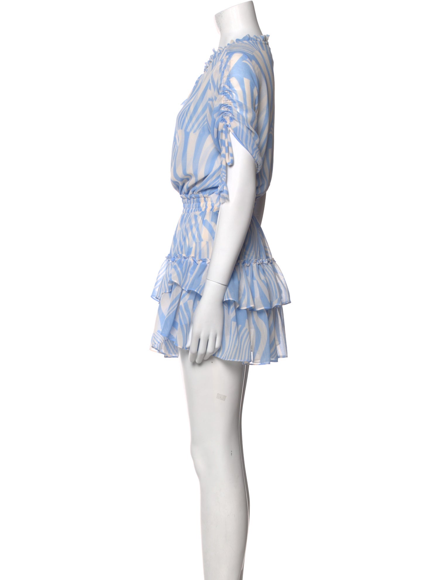 MISA Los Angeles Printed Mini Dress