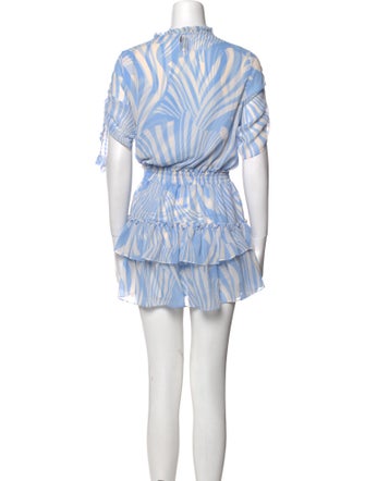 MISA Los Angeles Printed Mini Dress