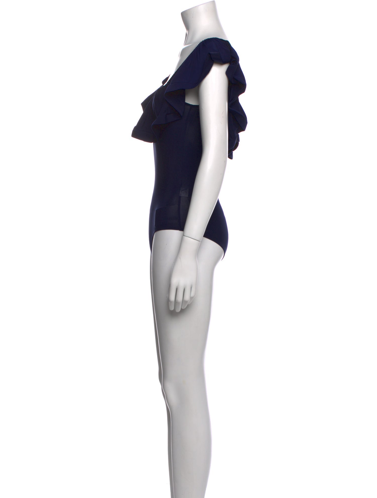 MISA Los Angeles Square Neckline Short Sleeve Bodysuit