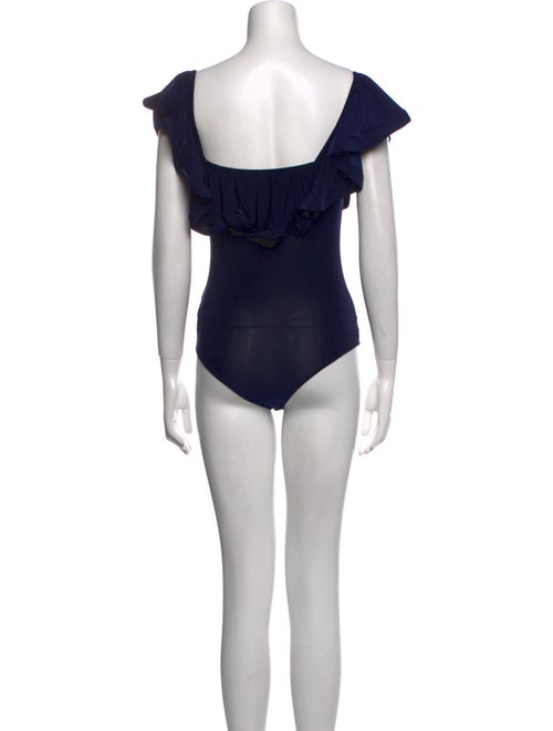 MISA Los Angeles Square Neckline Short Sleeve Bodysuit