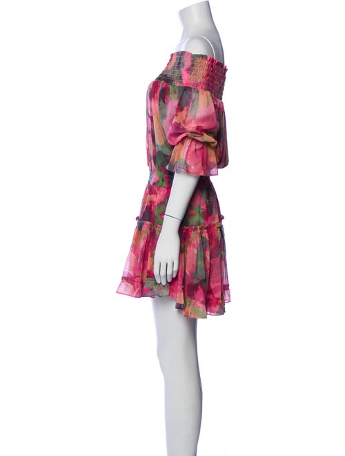 MISA Los Angeles Printed Mini Dress