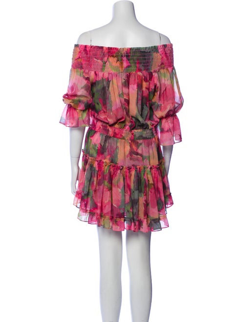 MISA Los Angeles Printed Mini Dress