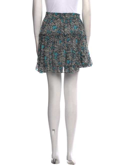 MISA Los Angeles Printed Mini Skirt