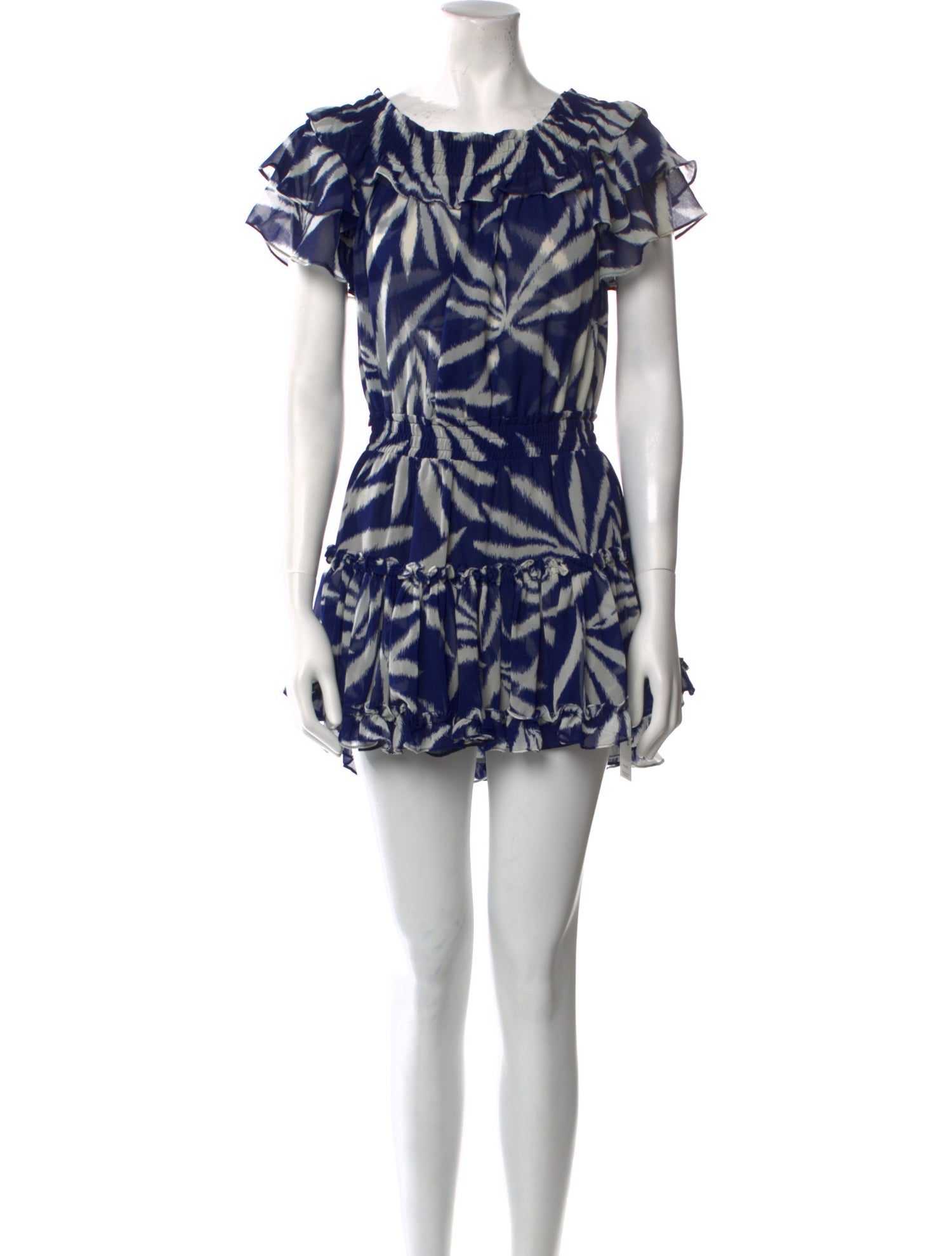 MISA Los Angeles Printed Mini Dress