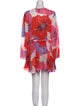 MISA Los Angeles Printed Mini Dress