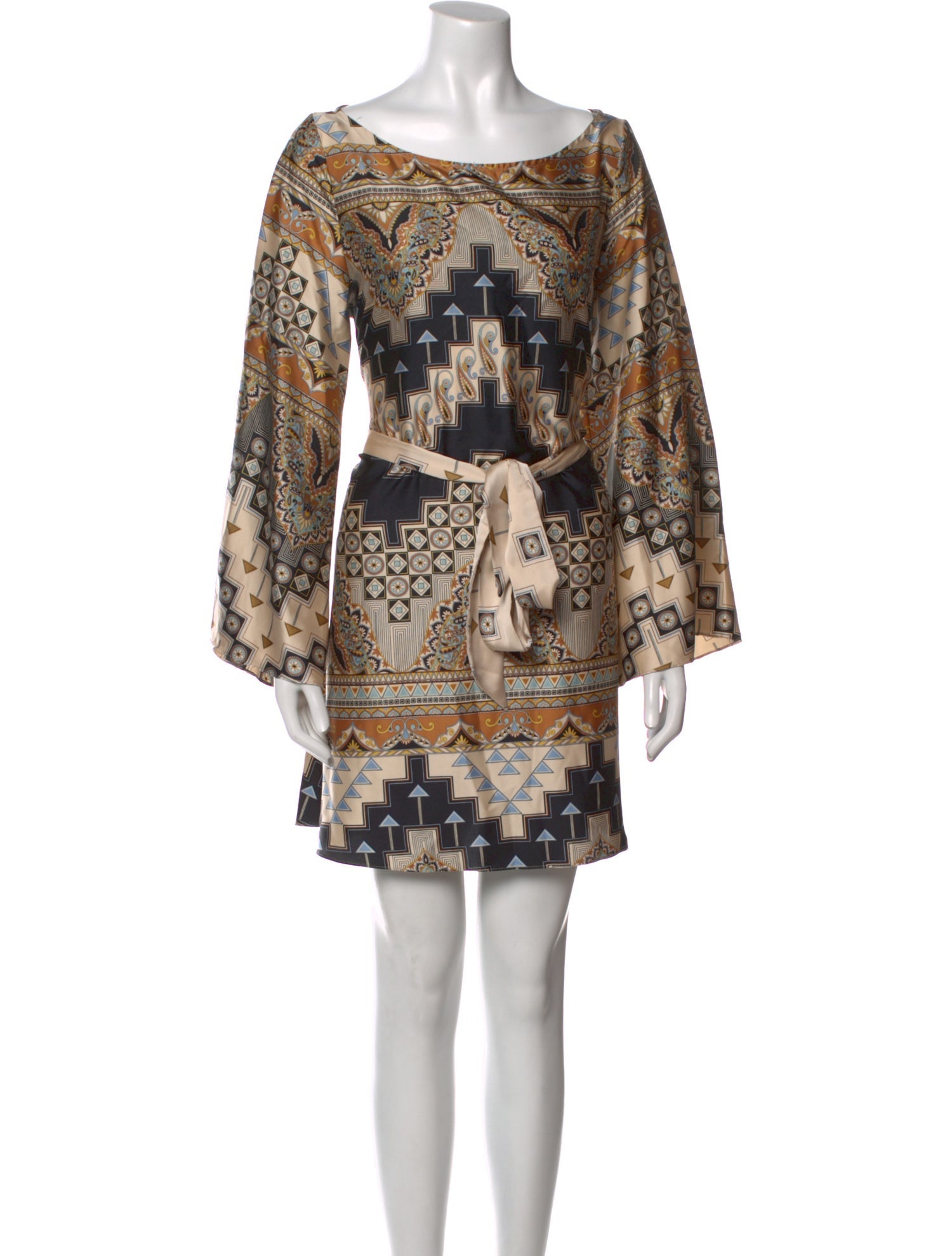 MISA Los Angeles Printed Mini Dress