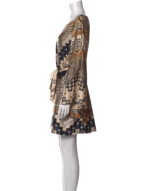 MISA Los Angeles Printed Mini Dress