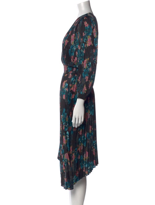 MISA Los Angeles Printed Long Dress