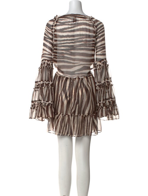 MISA Los Angeles Striped Mini Dress
