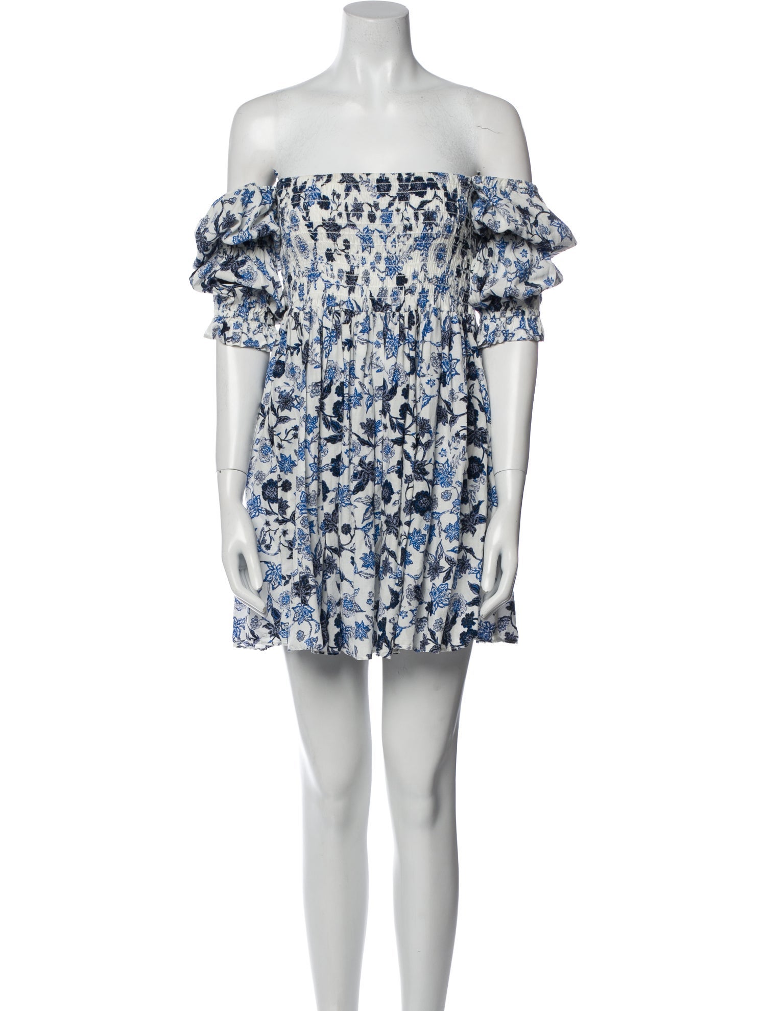 MISA Los Angeles Floral Print Mini Dress