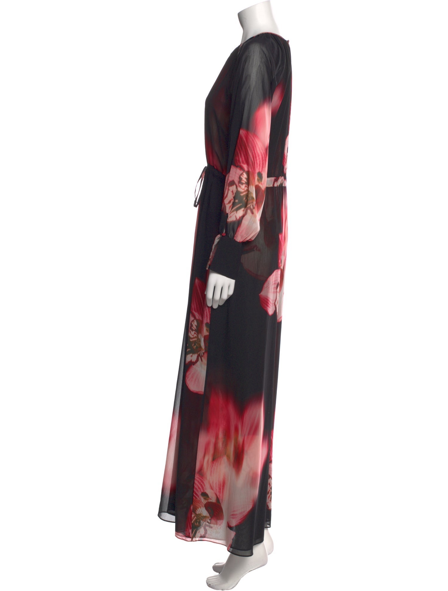 MISA Los Angeles Printed Long Dress w/ Tags