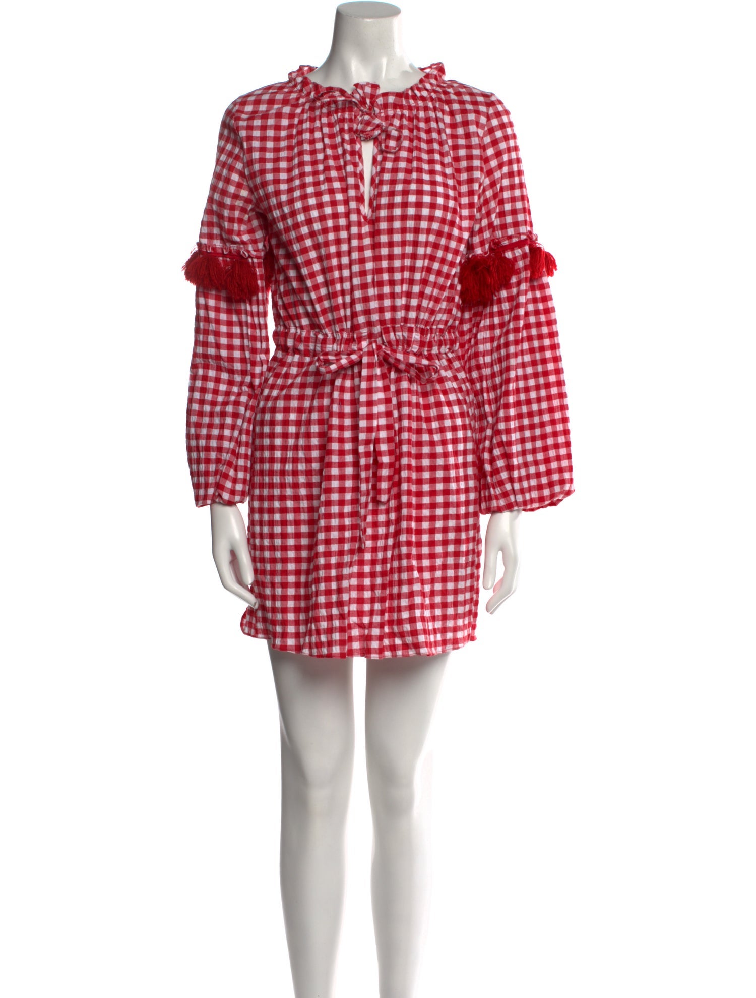 MISA Los Angeles Plaid Print Mini Dress w/ Tags